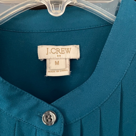 J crew medium teal top - Picture 2 of 3